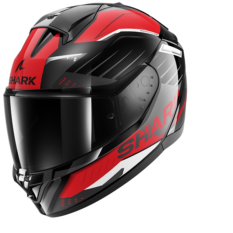 KACIGA SHARK RIDILL2 XXL BERSEK CRVENO CRNA ANTRAC