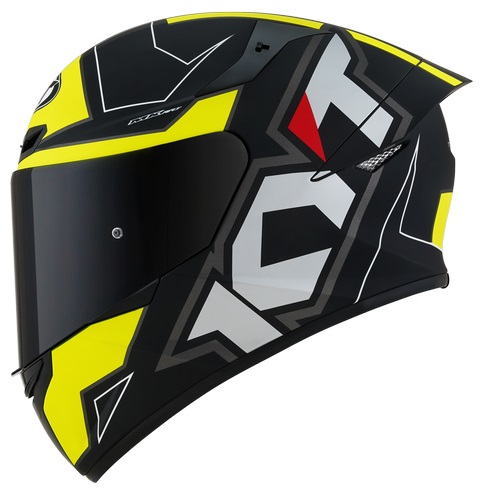 KACIGA KYT TT-COURSE S ELECTRON MATT YELLOW BLACK