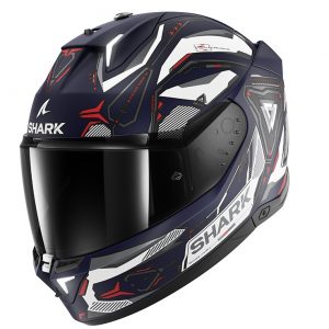 KACIGA SHARK SKWAL i3 XXL LINIK MAT MODRO BIJELO C