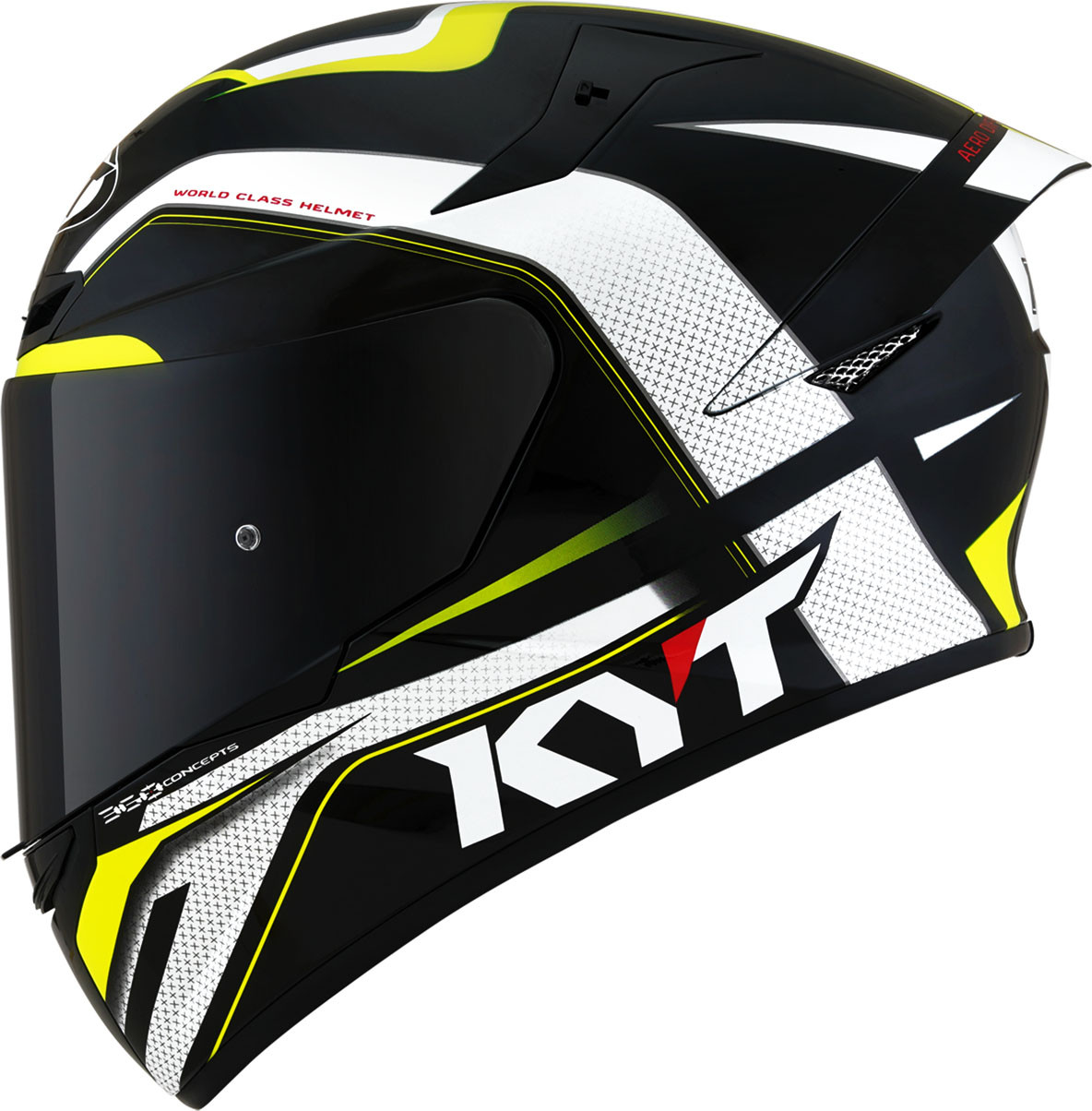 KACIGA KYT TT-COURSE XXL GRAND PRIX BLACK/YELLOW