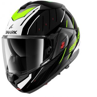 KACIGA SHARK OXO XL RYDGER CRNO BIJELO ŽUTA