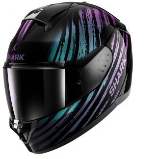 KACIGA SHARK RIDILL2 XL ASSYA LJUBIČASTO CRNA