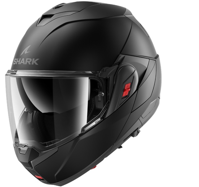 KACIGA SHARK OXO XL BLANK MAT CRNA