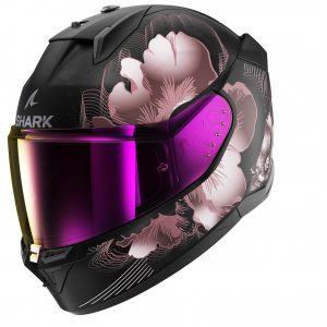 KACIGA SHARK D-SKWAL3 XS MAYFER MAT ZLATNO CRNA
