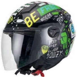 KACIGA FS 700 XXL HLSG CRNO ŽUTA