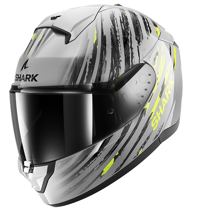 KACIGA SHARK RIDILL2 XL ASSYA SIVO ŽUTA ANTRACIT