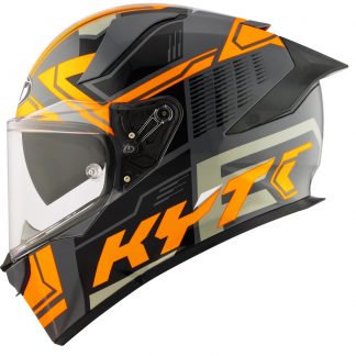 KACIGA KYT R2R L OCTANE ORANGE