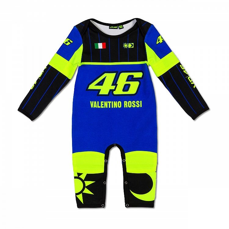 PIĐAMA OVERALL VR46 6M REPLICA PLAVA 2019