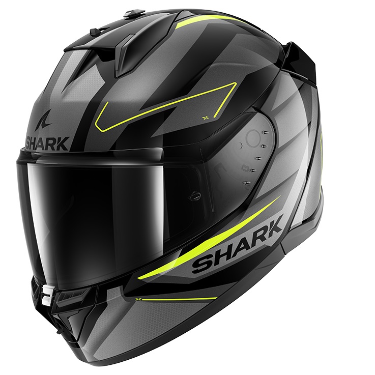 KACIGA SHARK D-SKWAL3 M SIZLER ŽUTO CRNA