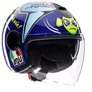 KACIGA AGV ETERES XS ROSSI MISANO 2015