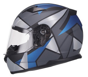 KACIGA UNIK CI-24 L HERO CRNO PLAVA