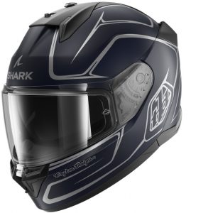 KACIGA SHARK D-SKWAL3 XS DRONE MAT MODRO SIVA TLD