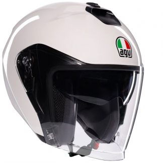 KACIGA AGV IRIDES S MONO MATERIA WHITE