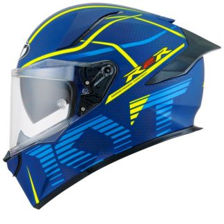 KACIGA KYT R2R M CONCEPT BLUE / YELLOW MATT