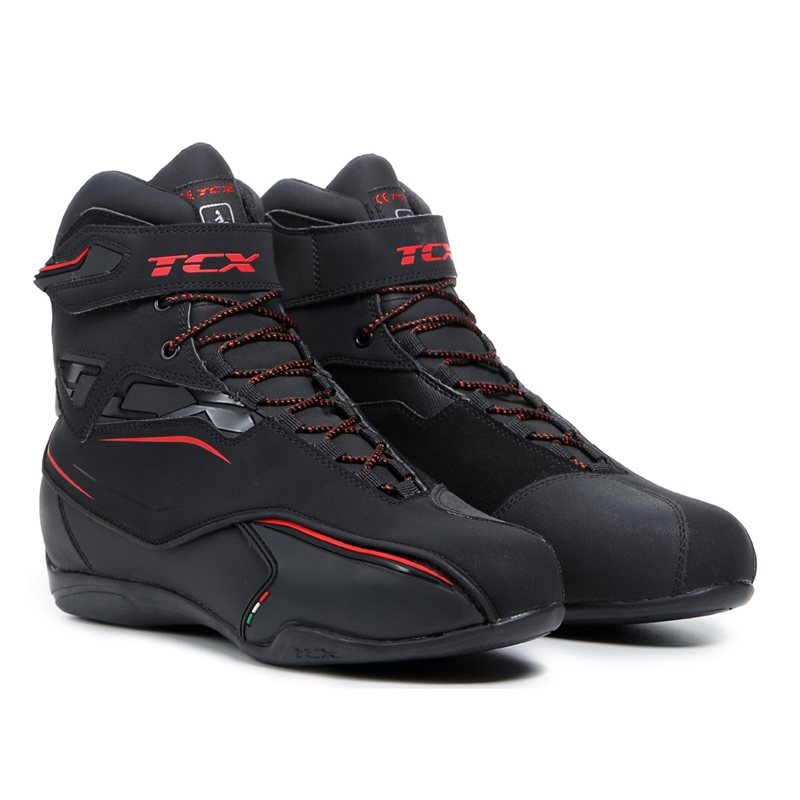 ČIZME TCX ZETA WP 46 BLACK/RED