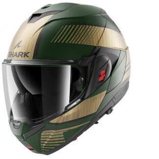 KACIGA SHARK OXO XL SIKTER MAT ZELENO ZLATNA