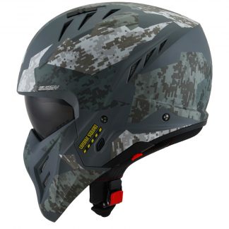 KACIGA SUOMY ARMOR XL URBAN SQUAD CAMOUFLAGE SIVA