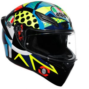 KACIGA AGV K1S L ROSSI WINTER TEST 2020