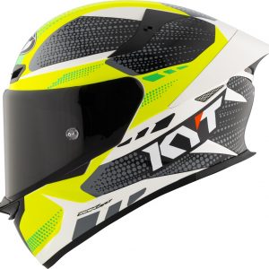 KACIGA KYT TT-REVO XL GEAR YELLOW/BLACK