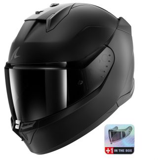 KACIGA SHARK D-SKWAL3 XL DARK SHADOW MAT+ VIZIR