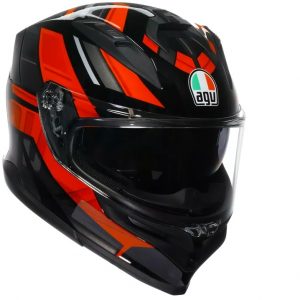 KACIGA AGV K7 M TAURAX BLACK/RED