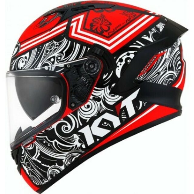 KACIGA KYT NF-R XL STEEL FLOWER RED