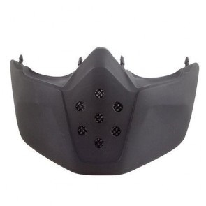 MASKA KACIGE SHARK RAW CRNA