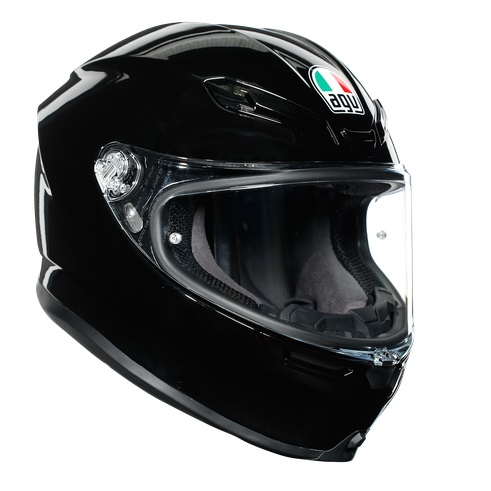 KACIGA AGV K6 L CRNA LAK