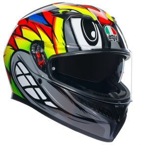 KACIGA AGV K3 XL BIRDY GREY/YELLOW/RED E2206