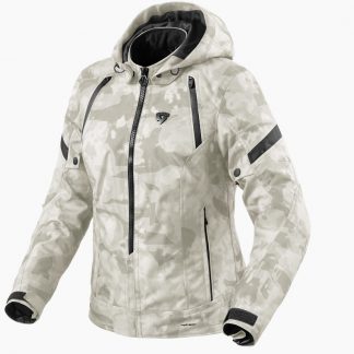 JAKNA REV'IT FLARE3  LADIES L40 CAMO GREY WHITE