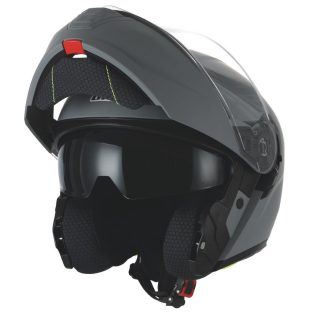 KACIGA UNIK COMET XXL SIVA MAT FLIP UP