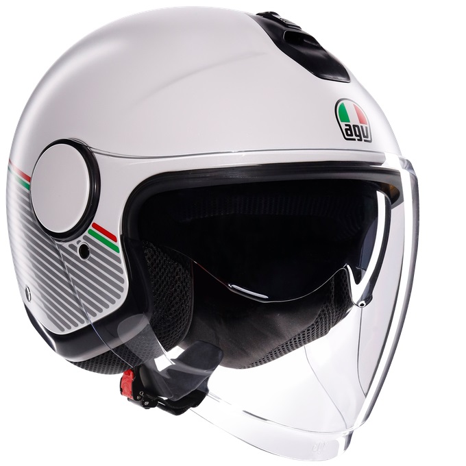 KACIGA AGV ETERES L CAPOLIVERI MATT WHITE/ITALY