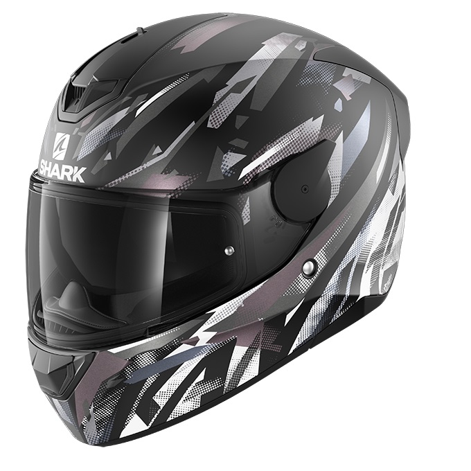 KACIGA SHARK D-SKWAL2 S KANHJI MAT CRNO BIJELA