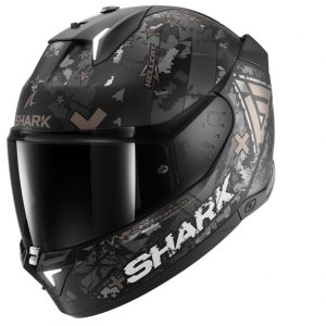 KACIGA SHARK SKWAL i3 L HELLCAT MAT SIVO CRNA