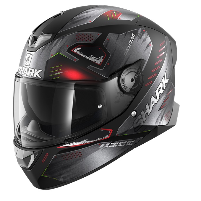 KACIGA SHARK SKWAL2 XL VENGER MAT CRNO CRVENA