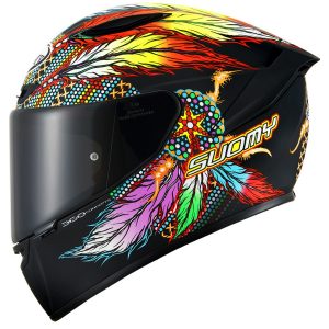 KACIGA SUOMY TRACK-1 XL CHEIFTAIN MATT BLACK