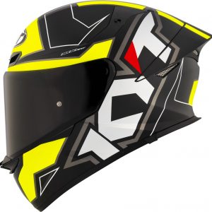 KACIGA KYT TT-REVO XXL ELECTRON MAT YELLOW BLACK