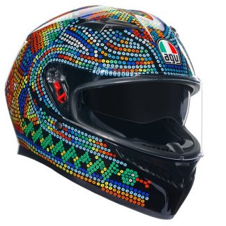 KACIGA AGV K3 XL ROSSI WINTER TEST 2018      E2206