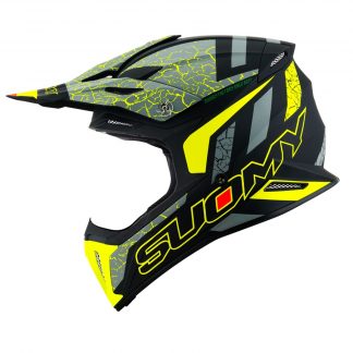 KACIGA SUOMY X-WING XL REEL MATT YELLOW FLUO