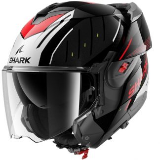 KACIGA SHARK OXO XL RYDGER CRNO SIVO CRVENA