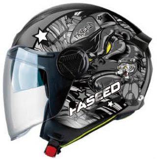 KACIGA FS 760 L KONG BLACK GREY