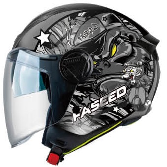 KACIGA FS 760 L KONG BLACK GREY