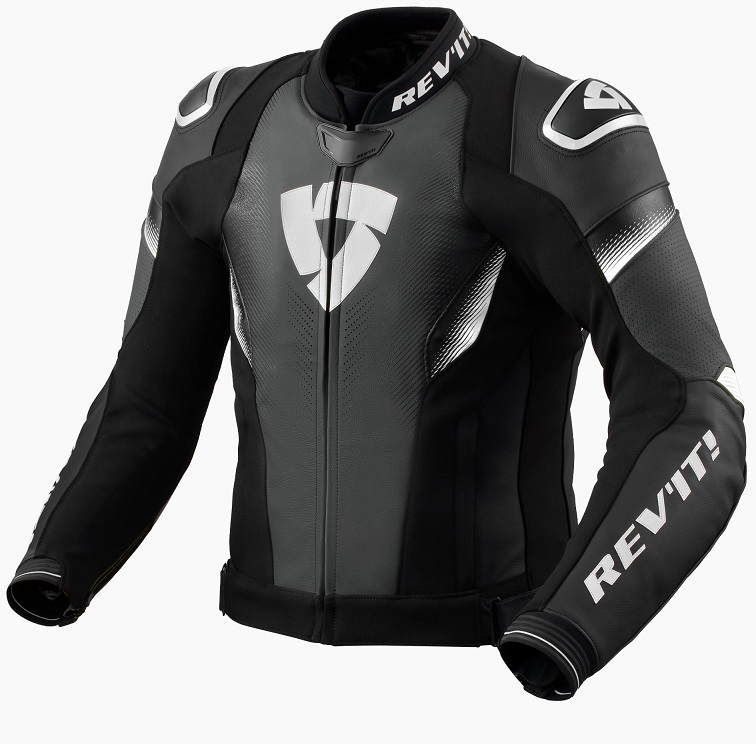 JAKNA REV'IT CONTROL M58 BLACK-WHITE