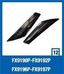 POKLOPAC KACIGE EVOLINE3 MALI BOČNI CRNI