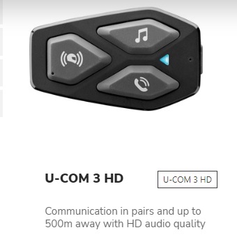 KOMUNIKACIJA INTERPHONE UCOM3 HD SINGLE PACK