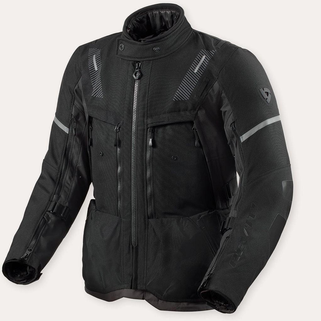 JAKNA REV'IT SAND5 H2O MEN L BLACK-ANTHRACITE