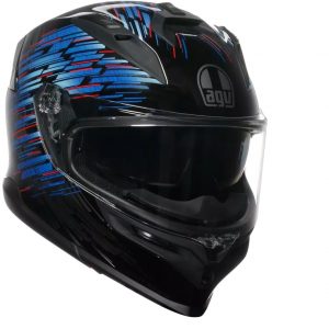 KACIGA AGV K7 M GENISYS MATT BLACK/BLUE/GREY
