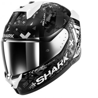 KACIGA SHARK SKWAL i3 L HELLCAT CRNO BIJELA +VIZIR