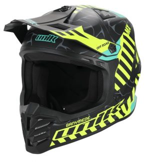 KACIGA UNIK KIDS CROSS GANYMEDE YM ŽUTO CRNA