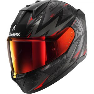 KACIGA SHARK D-SKWAL3 L BLAST-R MAT CRVENO CRNA AN